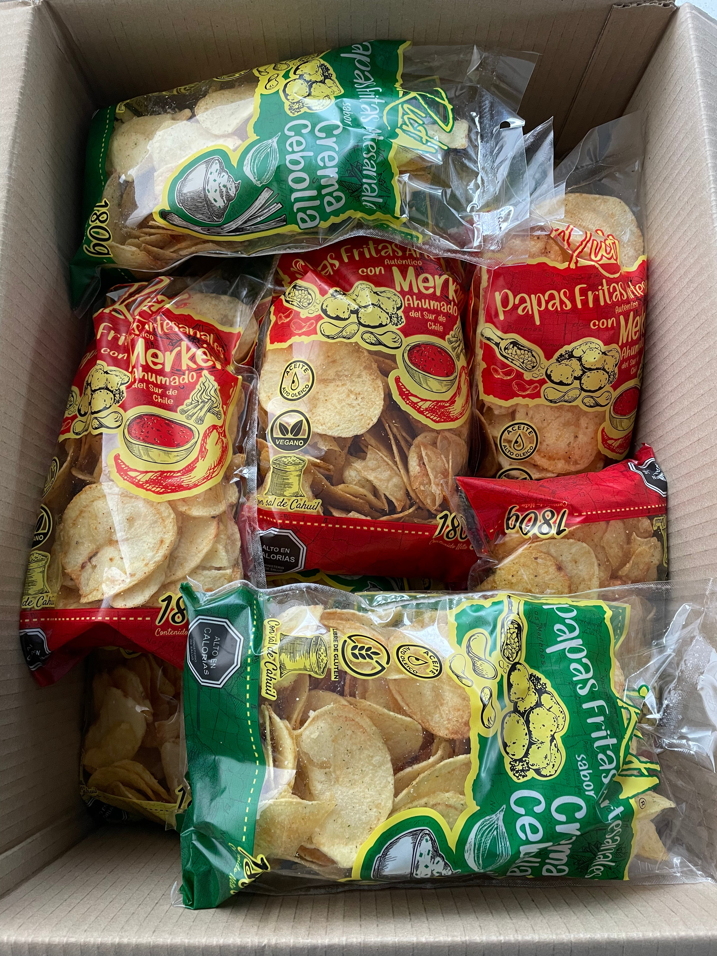 CAJA 20 UNIDADES PROMOCIÓN 180g./ 50.000 – Ruta Snack