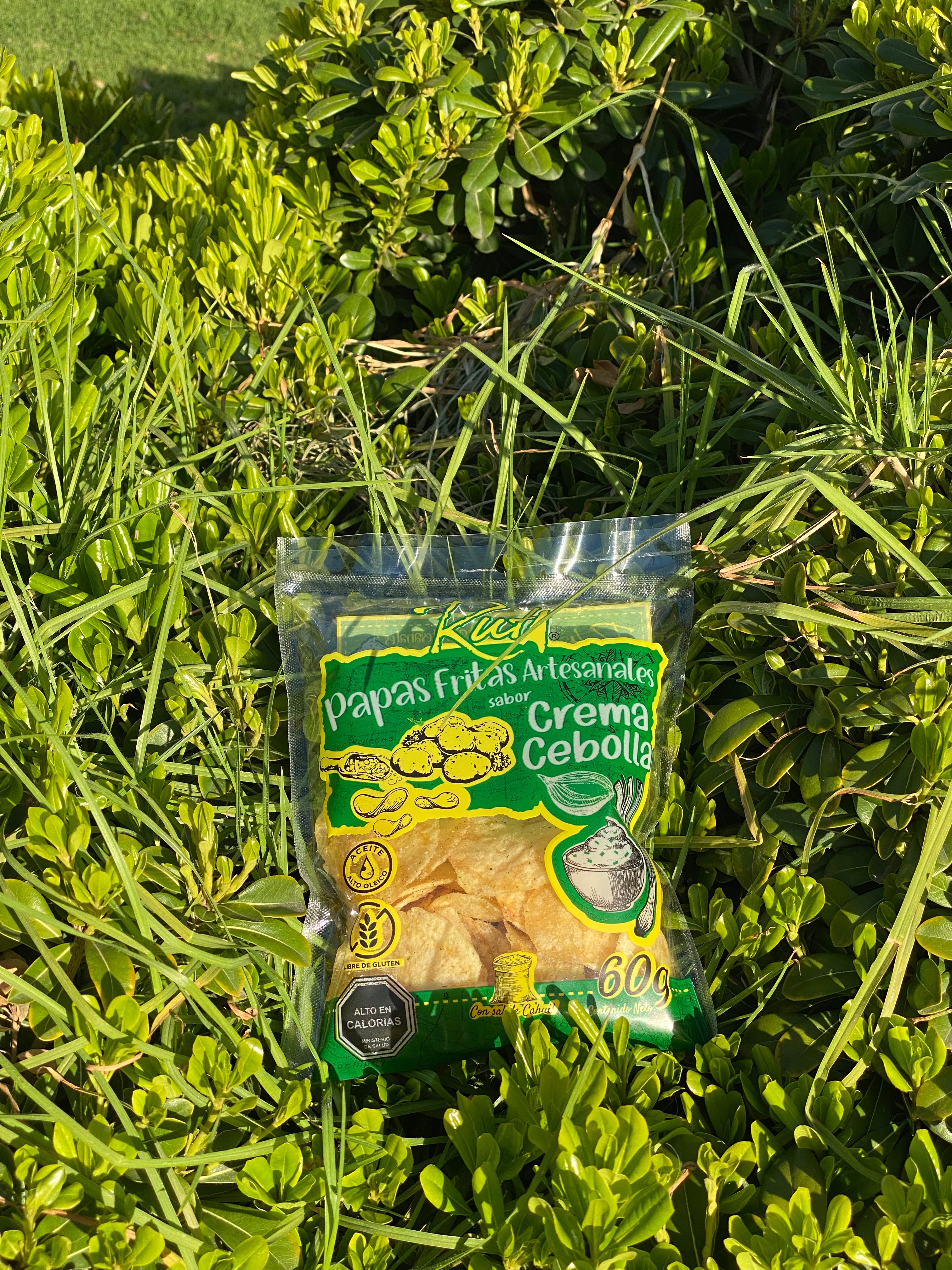 Papas fritas Crema Cebolla 60g.